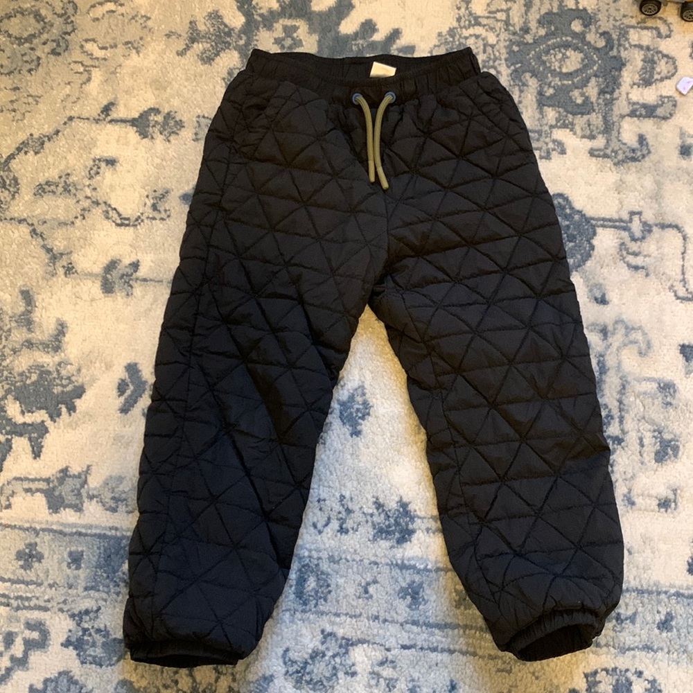 Zara boys quilted pants